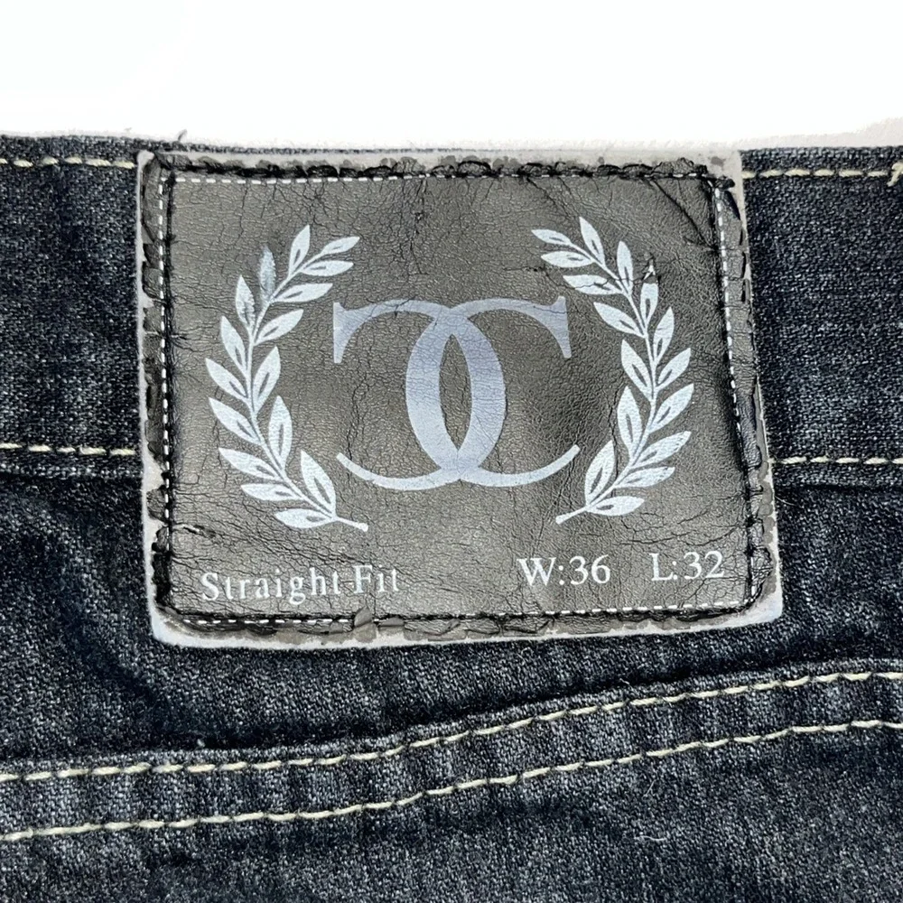 Cambridge Classics Men's Blue Jeans Size 36 Staight‎ Leg Dark Wash